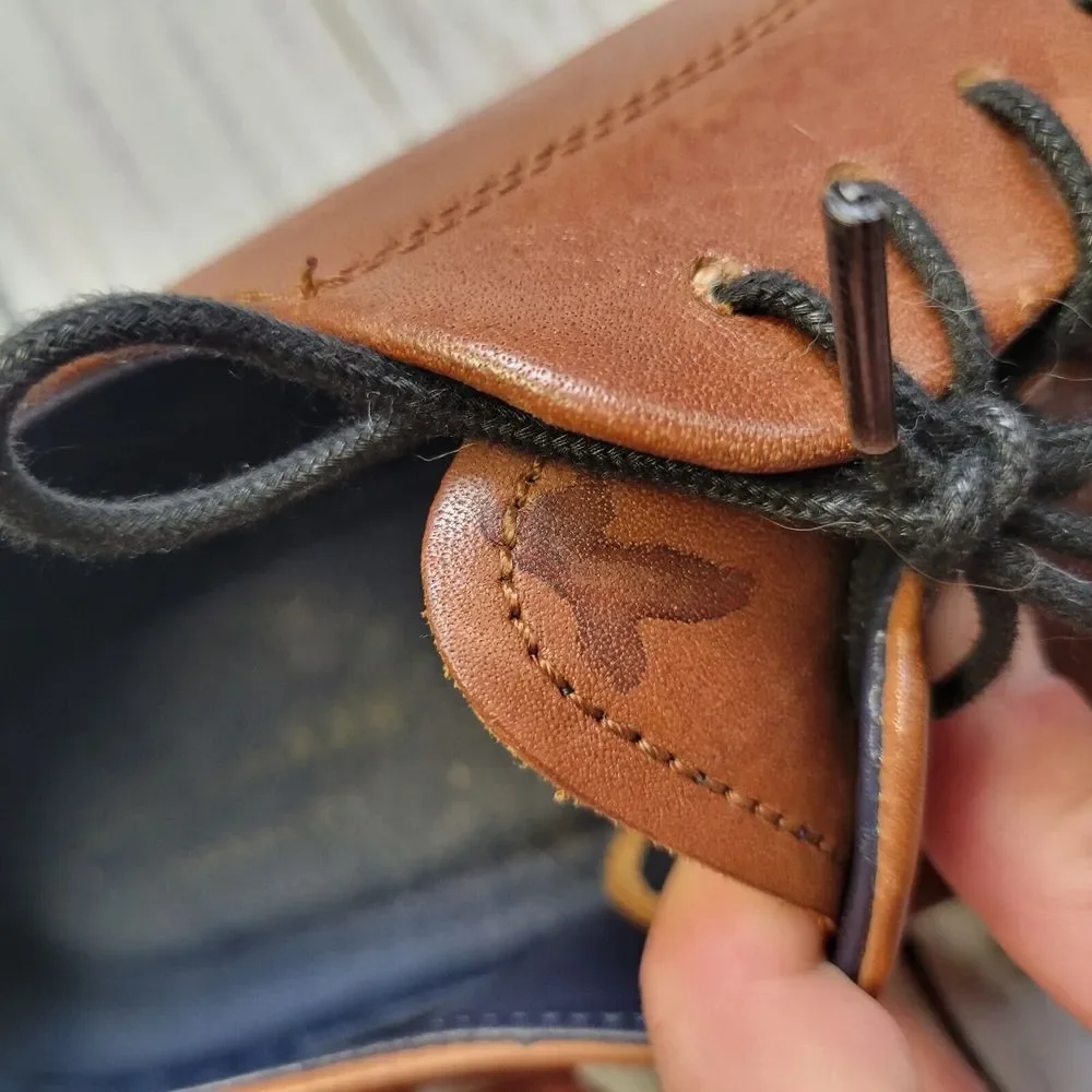 Cole Haan Grand‎ Os Lace Up Oxford Size 13 M Brown Leather FT C27033 H 18